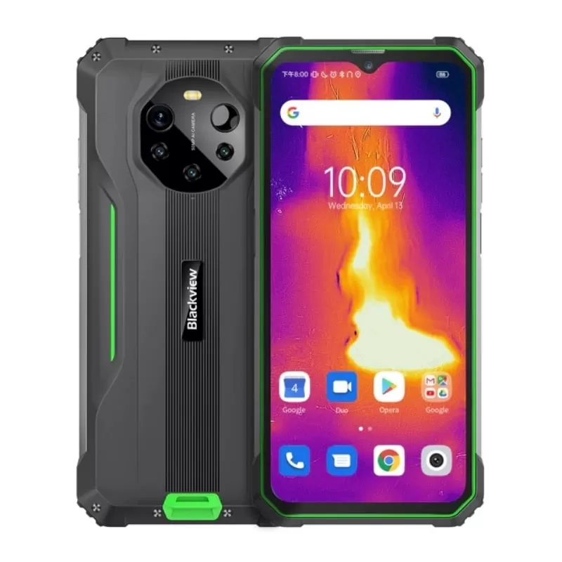 Telefon Mobil Blackview Rugged BL8800 Pro 128GB Flash 8GB RAM Dual SIM 5G Green