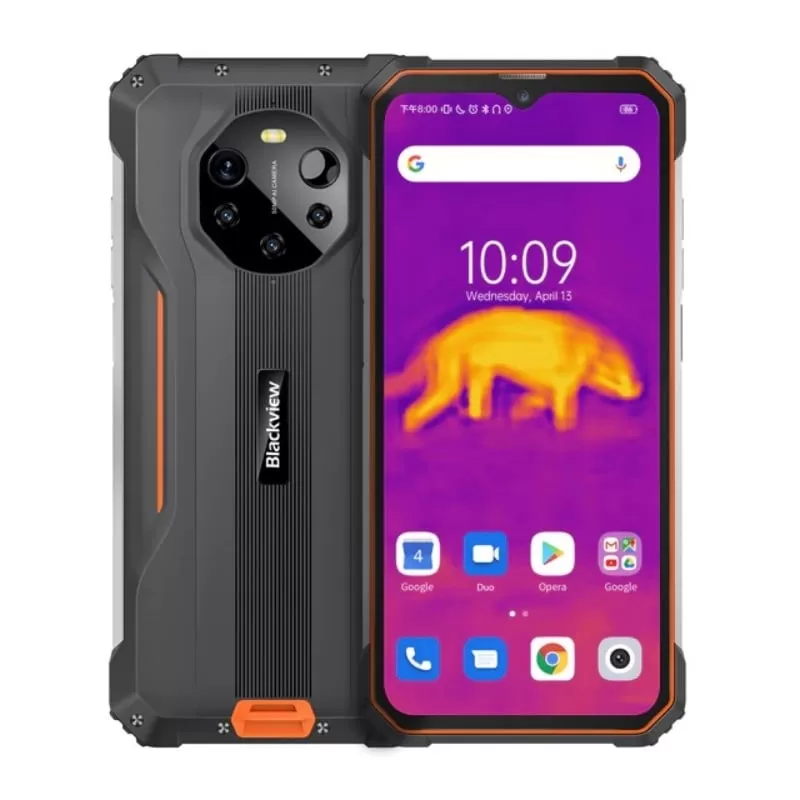 Telefon Mobil Blackview Rugged BL8800 Pro 128GB Flash 8GB RAM Dual SIM 5G Orange