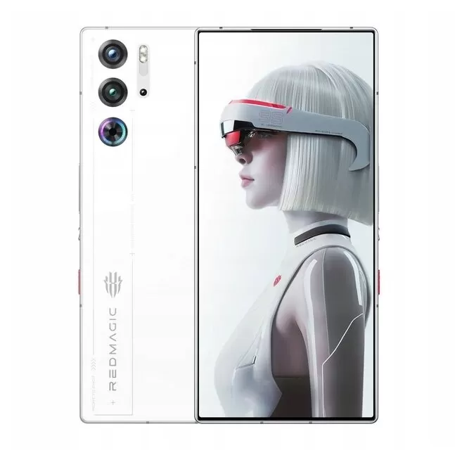Telefon Mobil ZTE Nubia Red Magic 9S Pro  256GB Flash  12GB RAM  Dual SIM  5G  Frost