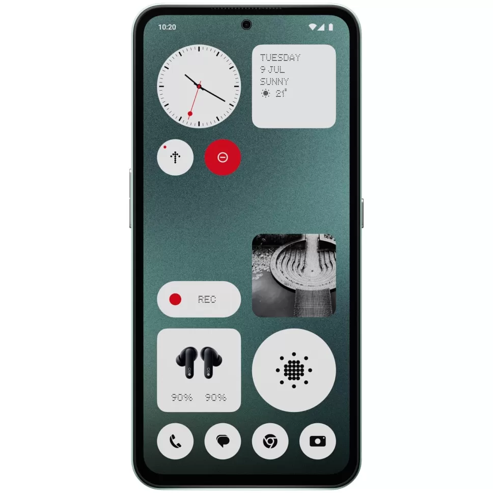 Telefon mobil Nothing CMF Phone 1  256GB Flash  8GB RAM  Dual SIM  5G  Light Green