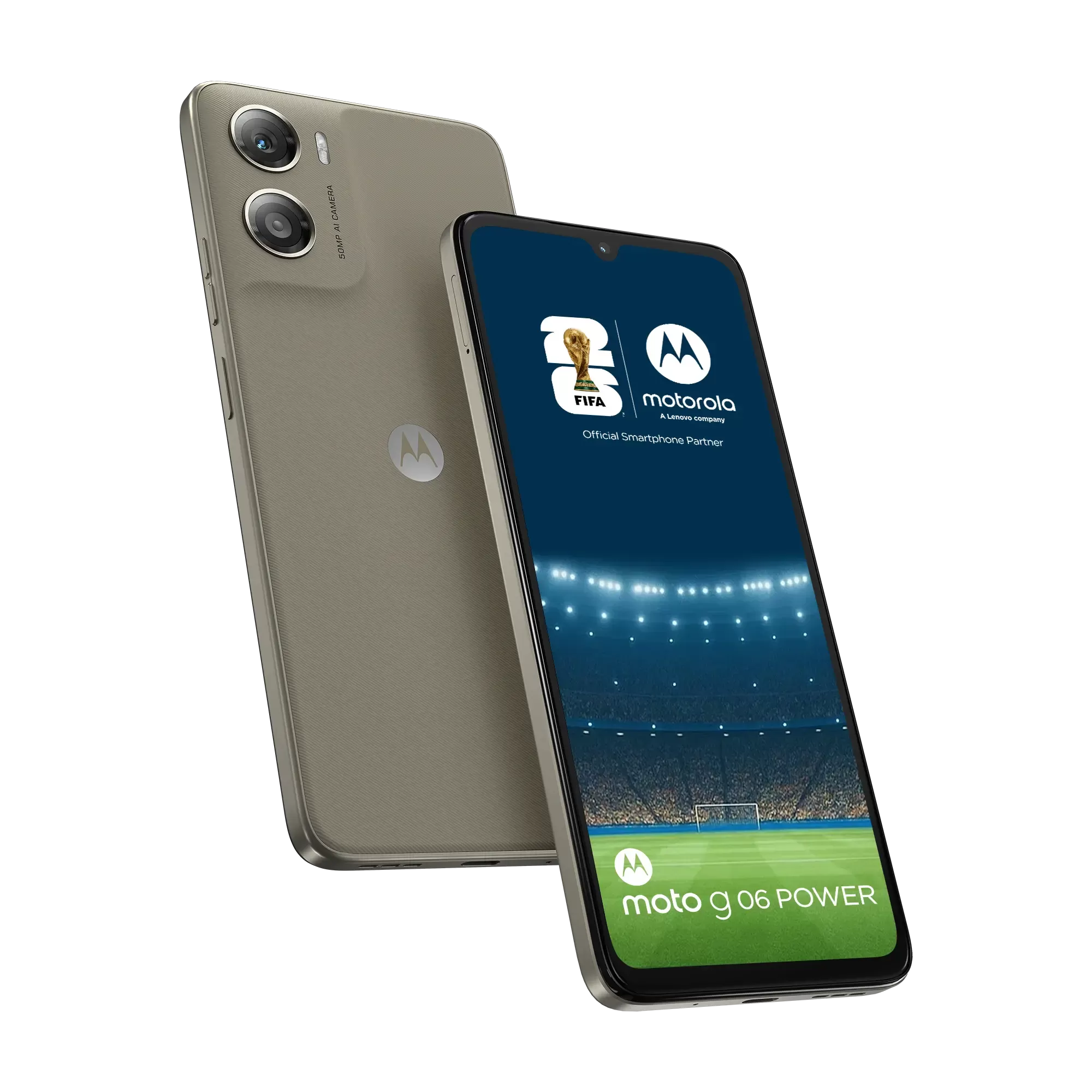 Telefon Mobil Motorola Moto G06 Power  256GB Flash  4GB RAM  Dual SIM  4G  Laurel Oak