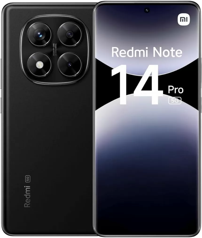 Telefon Mobil Xiaomi Redmi Note 14 Pro 5G 256GB Flash 8GB RAM Dual SIM 5G Midnight Black