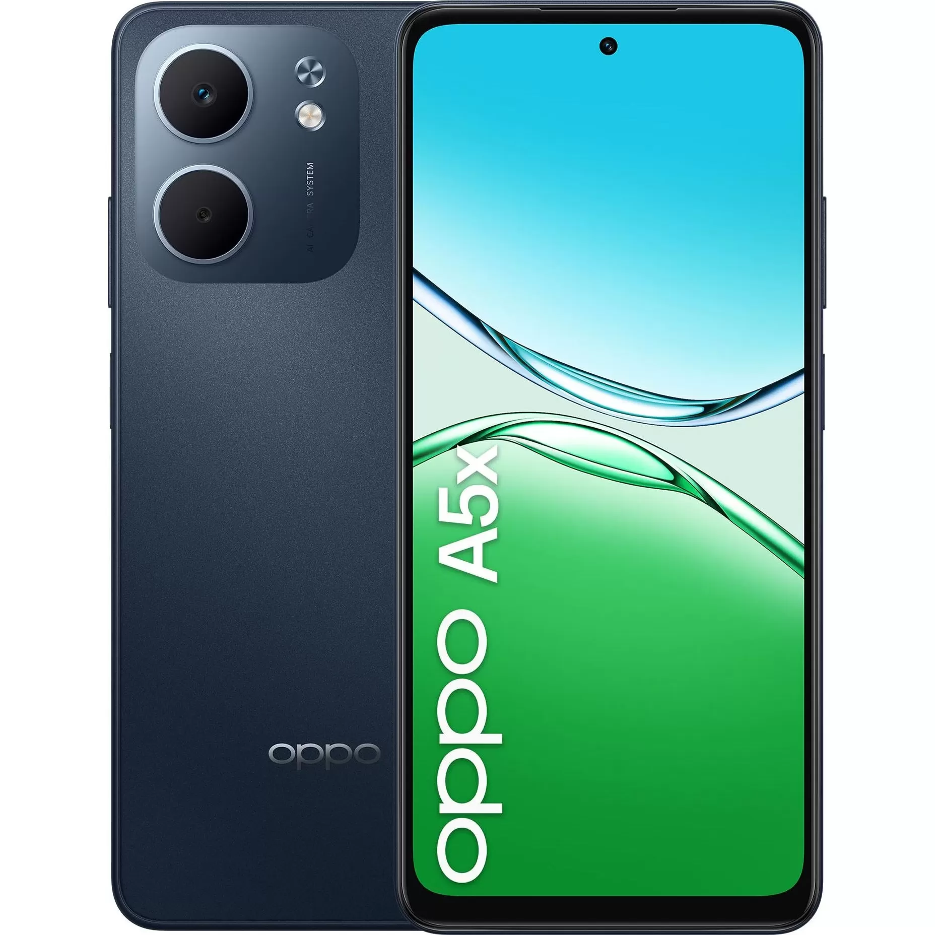 Telefon Mobil Oppo A5x 4G 128GB Flash 4GB RAM Dual SIM 4G Black Blue