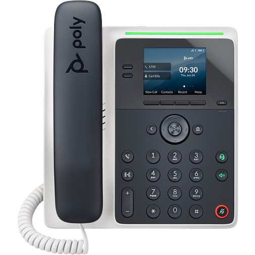 POLY Telefon IP Poly-HP Edge E100 si activat pentru PoE