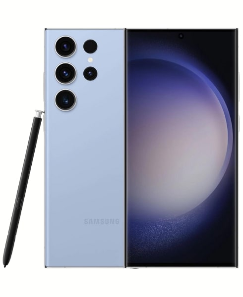Samsung Galaxy S23 Ultra 5G Dual Sim 512 GB Sky Blue Foarte bun