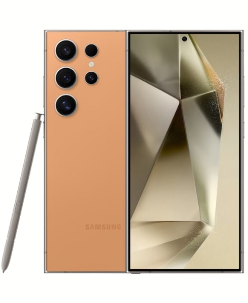 Samsung Galaxy S24 Ultra 5G Dual Sim 512 GB Titanium Orange Ca nou
