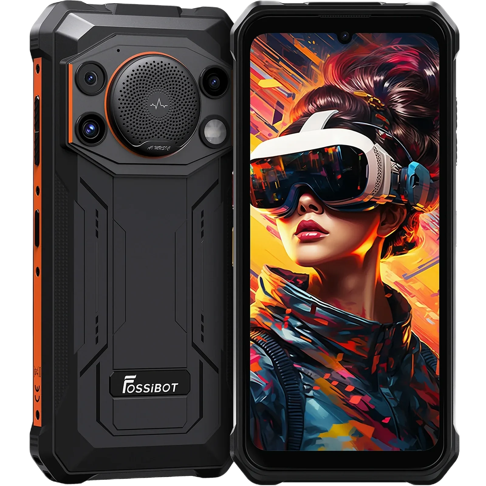 Telefon Mobil  FOSSiBOT F110L Orange