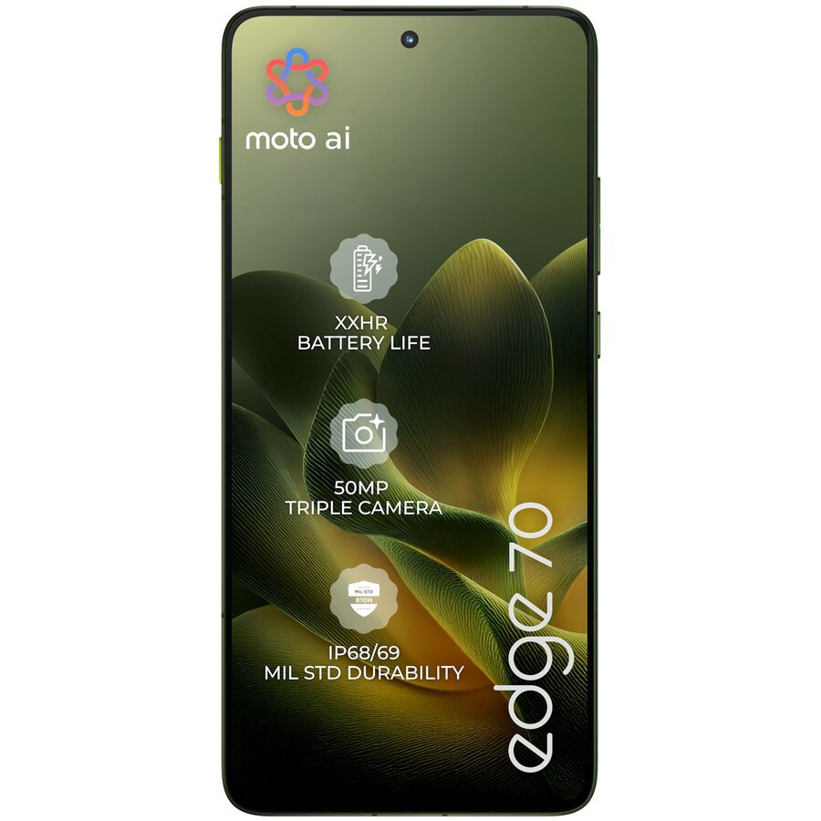 Telefon mobil Edge 70 512GB 12GB RAM Dual Sim 5G Bronze Green