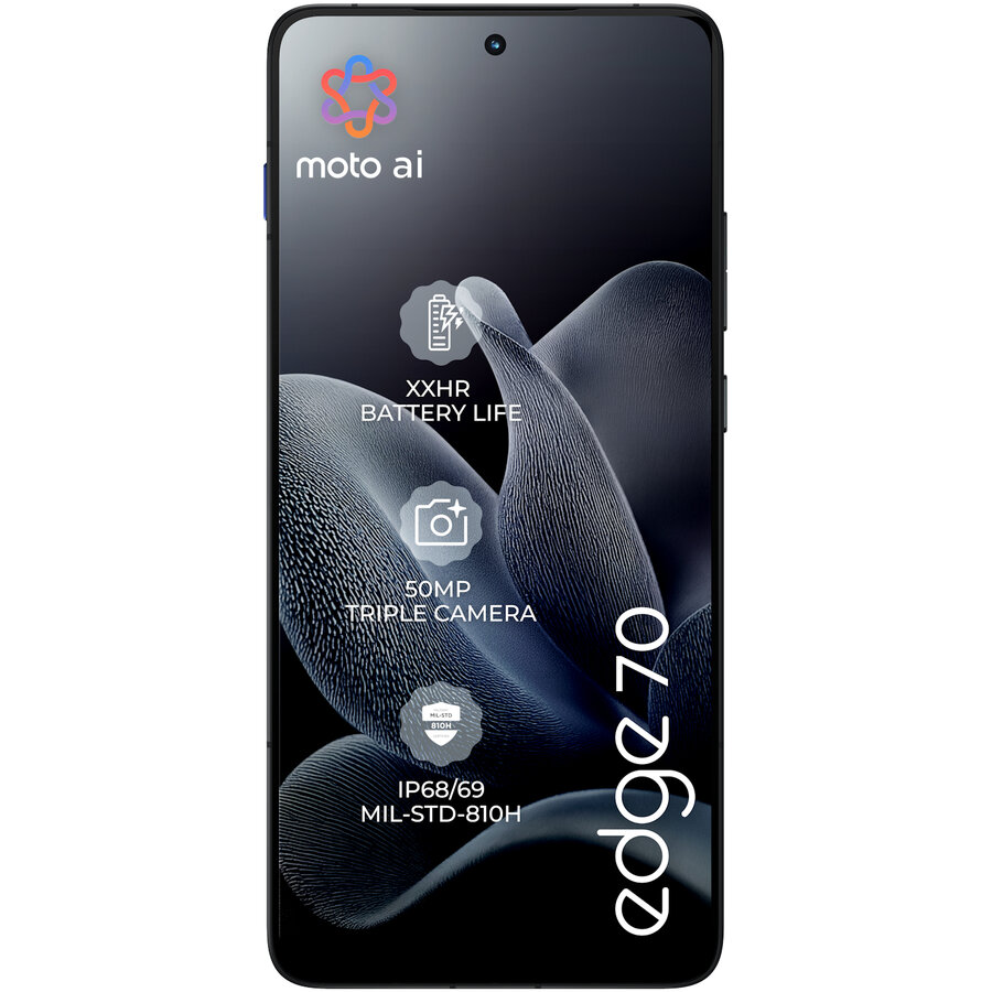 Telefon mobil Edge 70 512GB 12GB RAM Dual Sim 5G Gray
