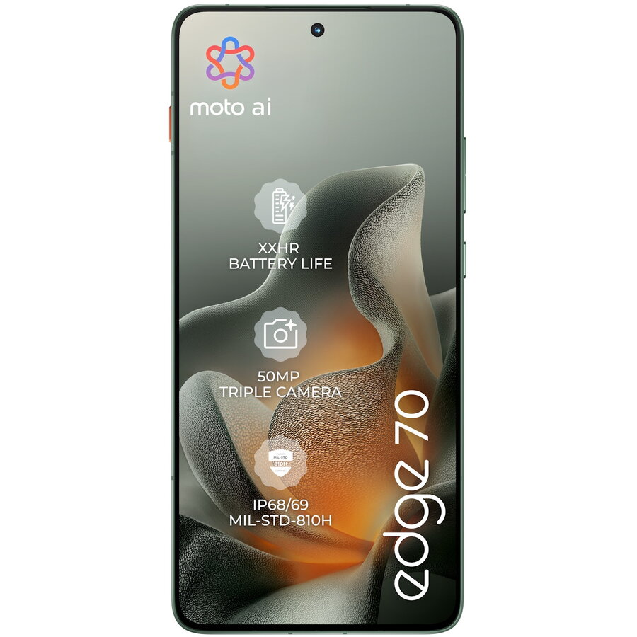 Telefon mobil Edge 70 512GB 12GB RAM Dual Sim 5G Pantone Lily Pad