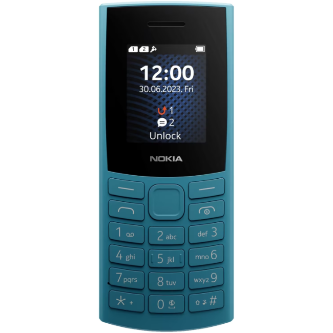 Telefon 105 (2023) Dual SIM 4G Ocean Blue