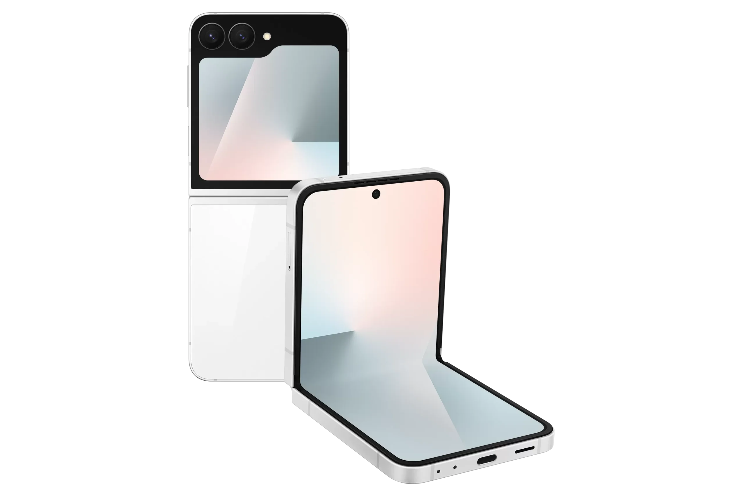 Telefon Mobil Samsung Galaxy Z Flip7 FE F761  128GB Flash  8GB RAM  Nano SIM + eSIM  5G  White