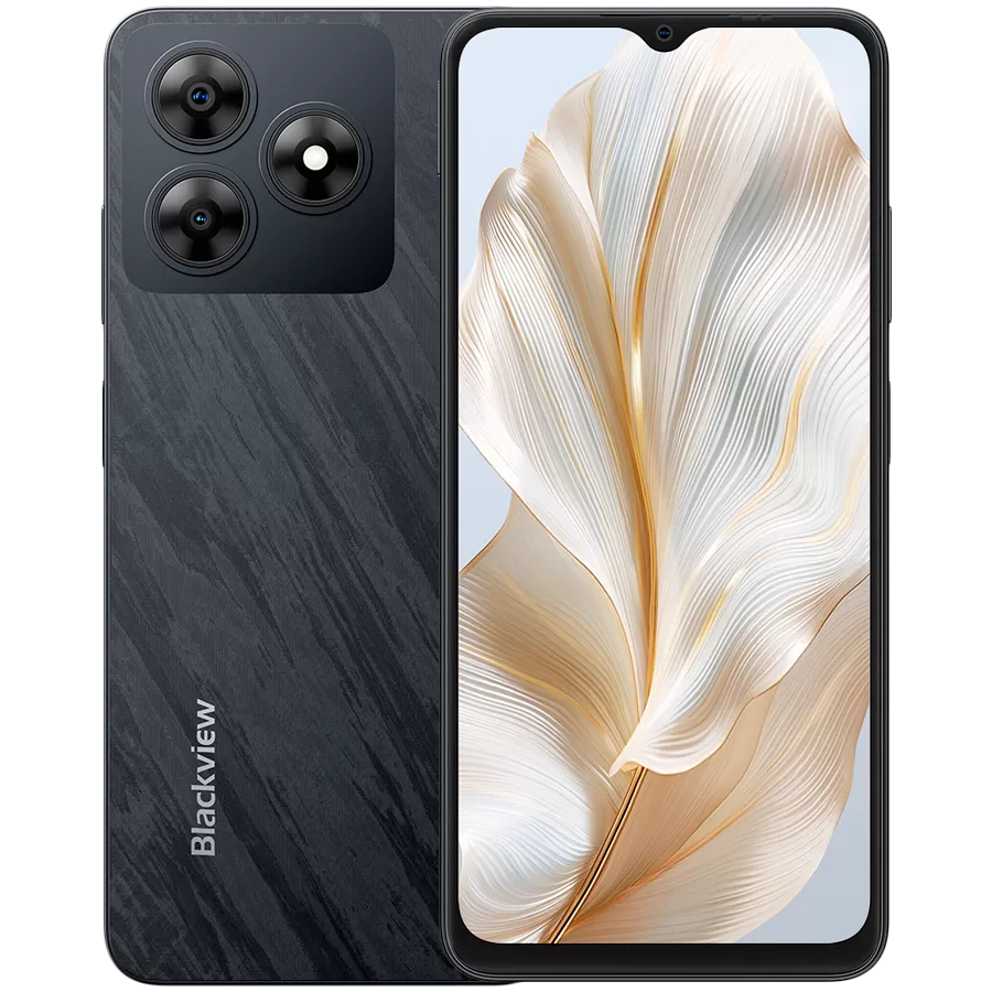 Telefon Mobil Blackview Wave 8C  64GB Flash  2GB RAM  Dual SIM  4G  Dusk Black