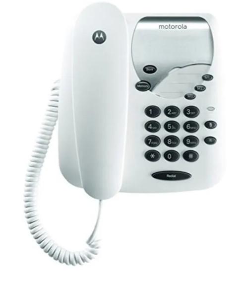Telefon fix cu fir Motorola CT1 (Alb)