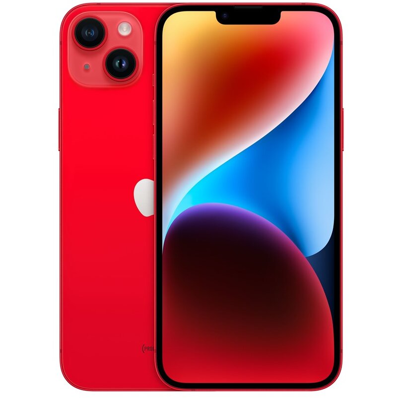 Smartphone iPhone 14 Plus Dual SIM iOS 16 5G 6GB 128GB Red