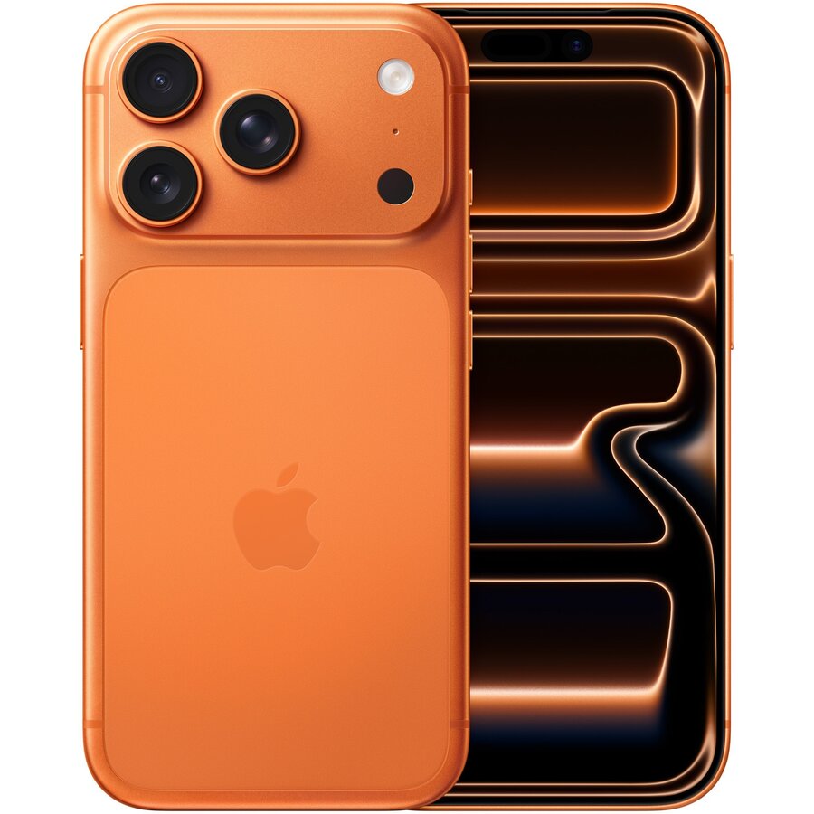 Telefon mobil iPhone 17 Pro 256GB Dual Sim 5G Cosmic Orange
