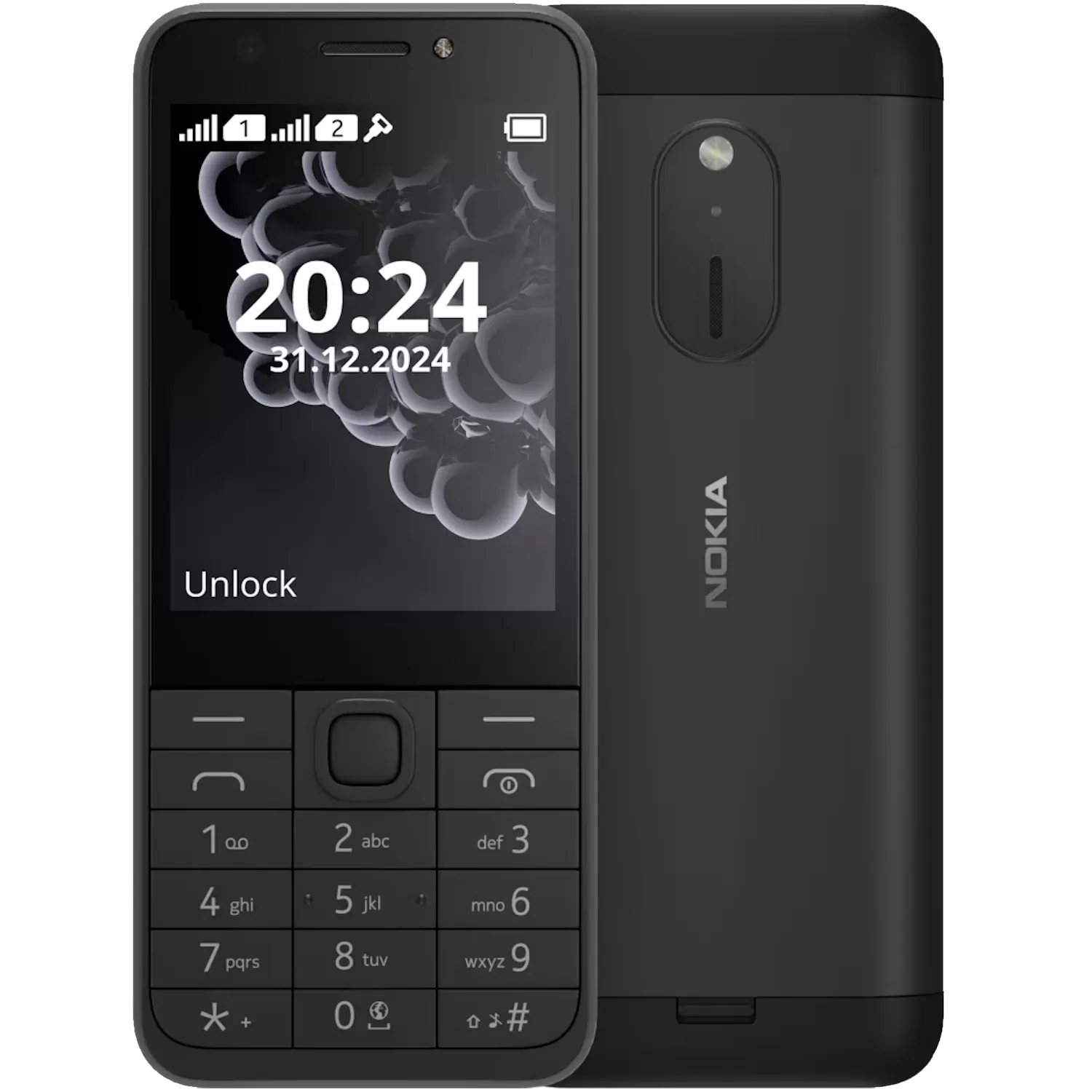 Telefon Mobil Nokia 230 (2024)  Dual SIM  Black