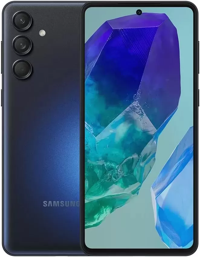 Telefon Mobil Samsung Galaxy M55 M556  128GB Flash  8GB RAM  Dual SIM  5G  Dark Blue  Garantie importator