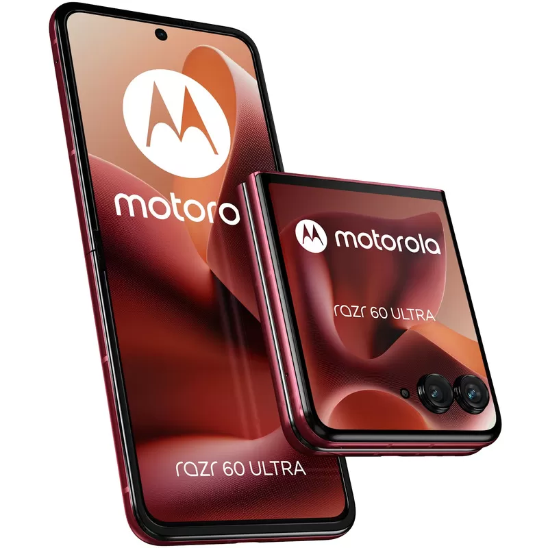 Telefon Mobil Motorola razr 60 Ultra  512GB Flash  16GB RAM  Dual SIM  5G  Pantone Rio Red