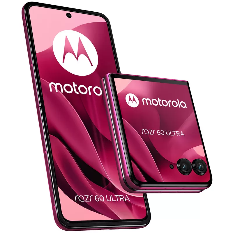 Telefon Mobil Motorola razr 60 Ultra  512GB Flash  16GB RAM  Dual SIM  5G  Pantone Cabaret