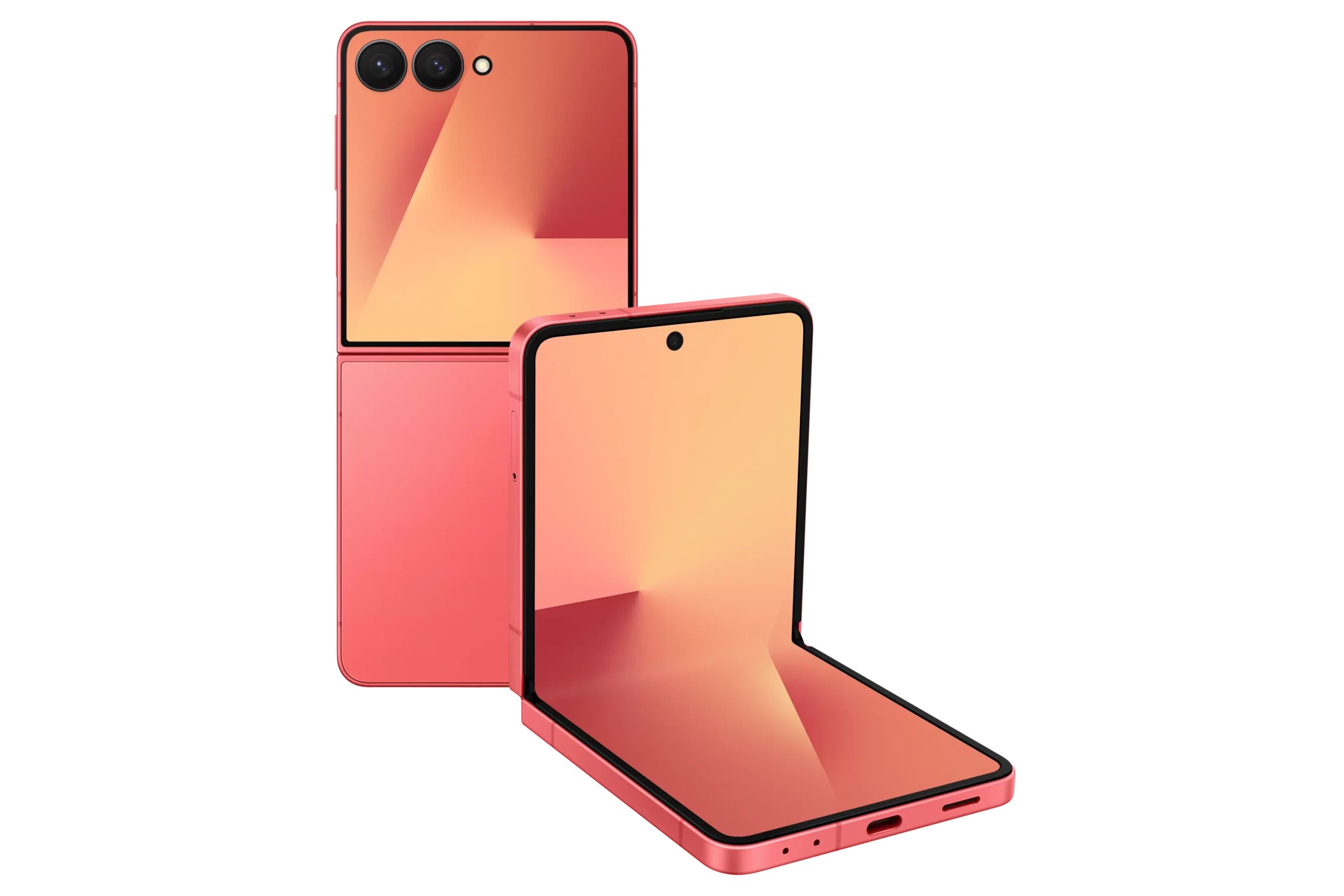 Telefon Mobil Samsung Galaxy Z Flip7 F766 512GB Flash 12GB RAM Nano SIM + eSIM 5G Coralred