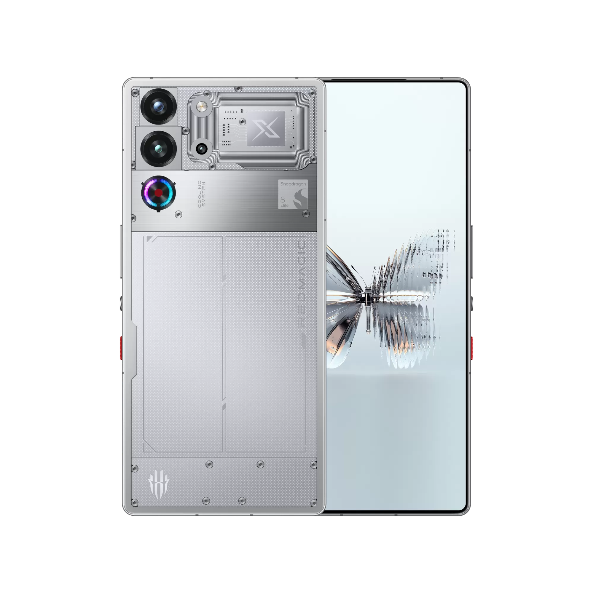 Telefon Mobil ZTE Nubia Red Magic 10 Pro  512GB Flash  16GB RAM  Dual SIM  5G  Moonlight
