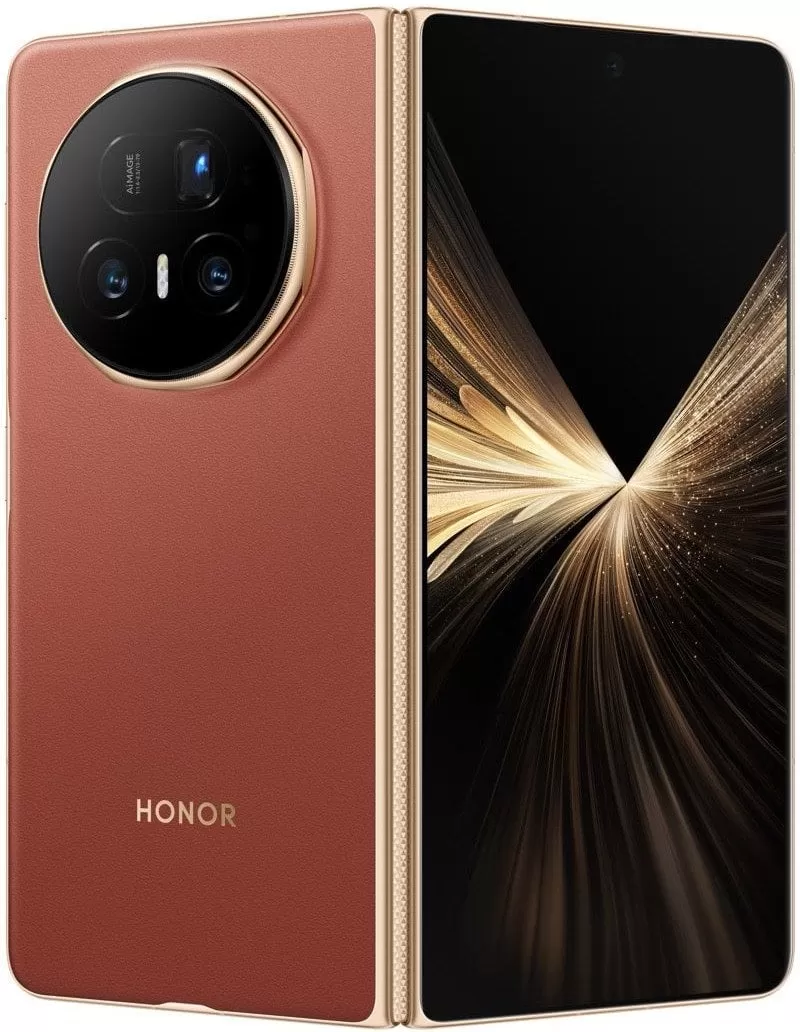 Telefon Mobil Honor Magic V5 512GB Flash 16GB RAM Dual SIM 5G Reddish Brown