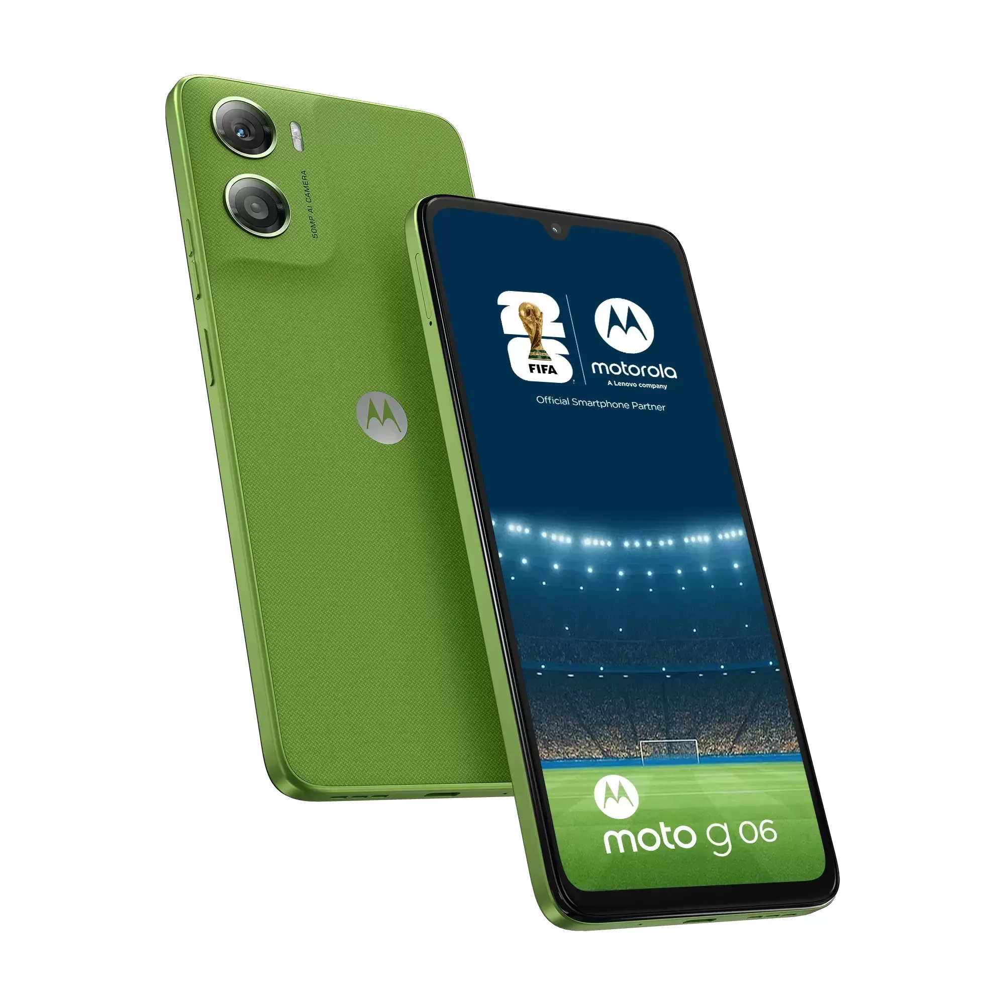 Telefon Mobil Motorola Moto G06 256GB Flash 4GB RAM Dual SIM 4G Tendril Green