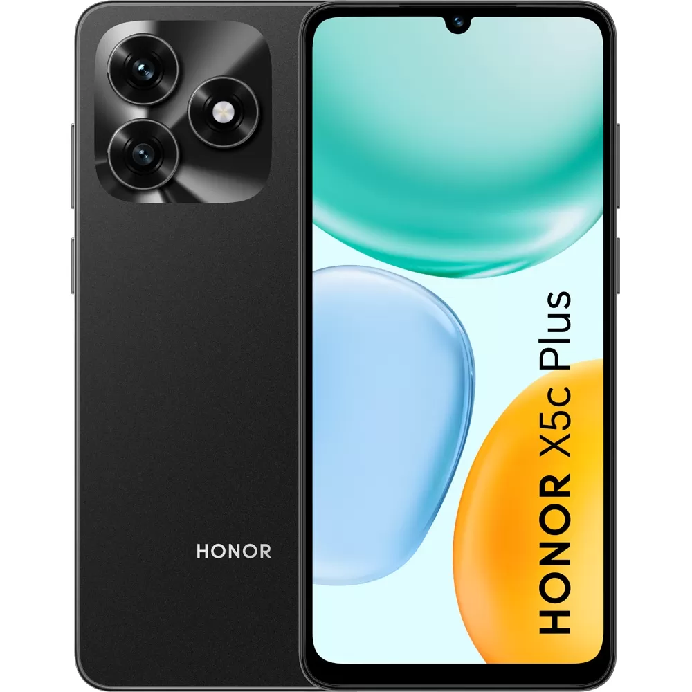 Telefon Mobil Honor X5c Plus 64GB Flash 4GB RAM Dual SIM 4G Midnight Black