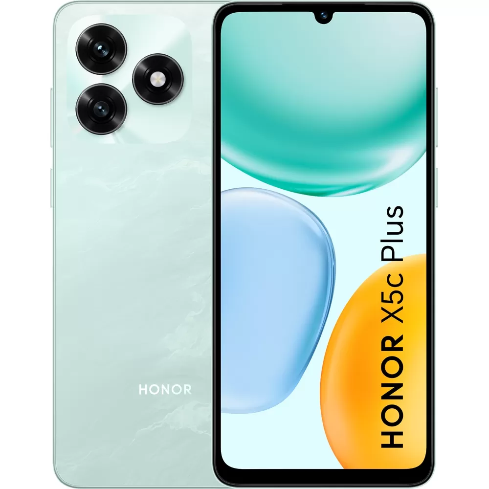 Telefon Mobil Honor X5c Plus 128GB Flash 4GB RAM Dual SIM 4G Ocean Cyan