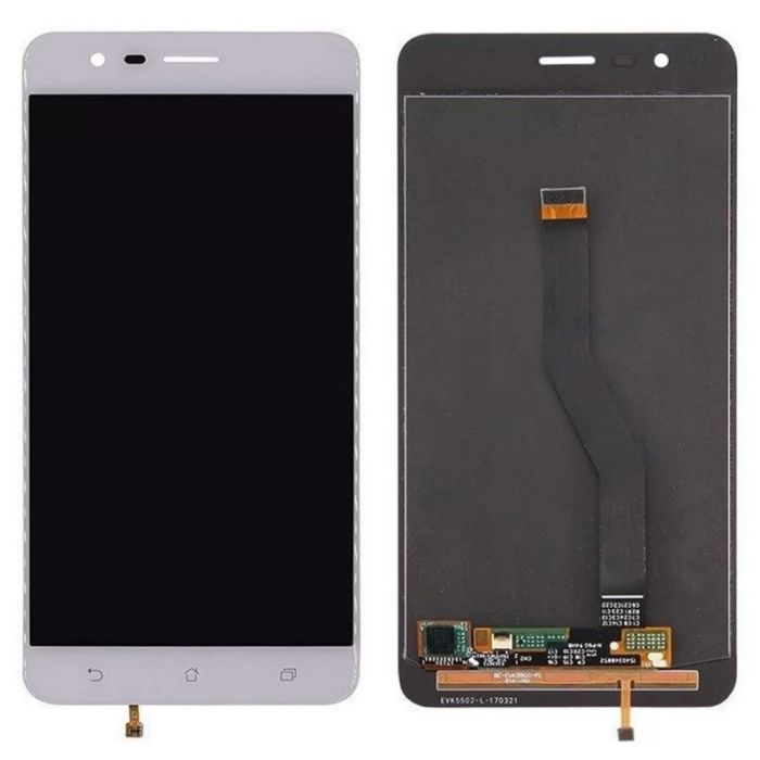 Display OGS cu touch screen original Asus Zenfone 3 Zoom ZE553KL Alb