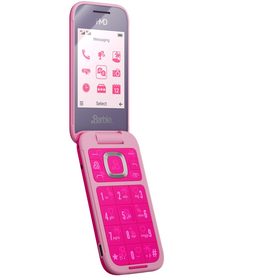 HMD Telefon mobil pliabil HMD Barbie