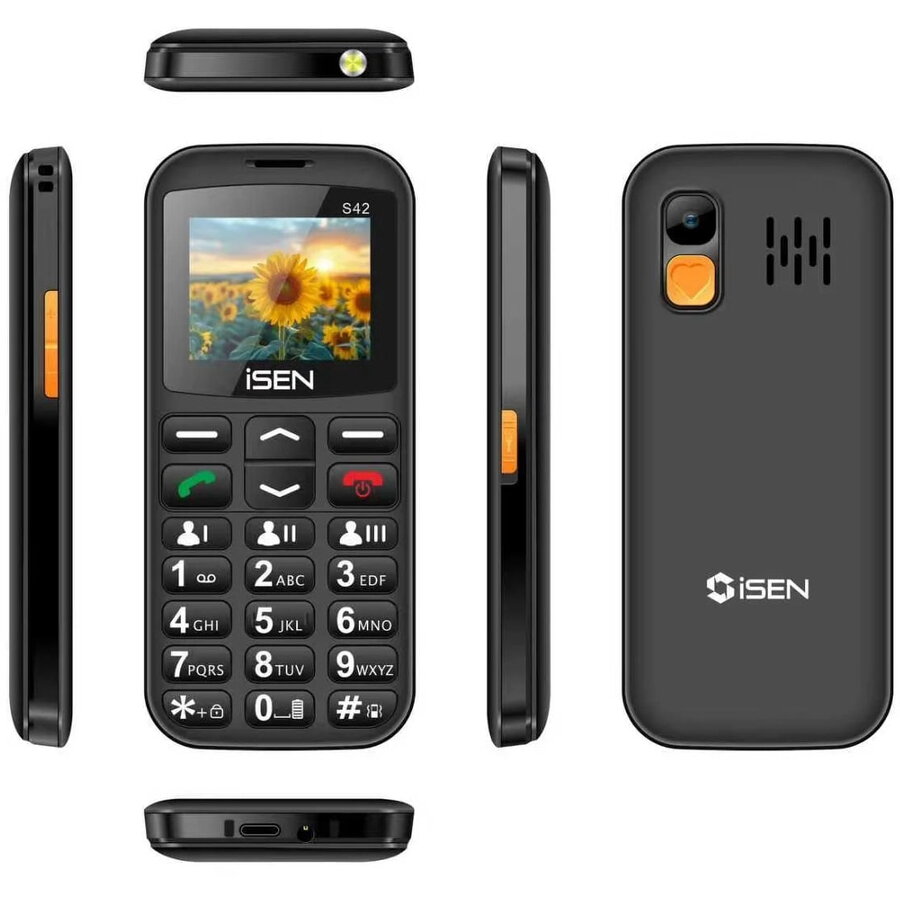 Isen Telefon mobil Dual SIM iSEN S42 SENIOR