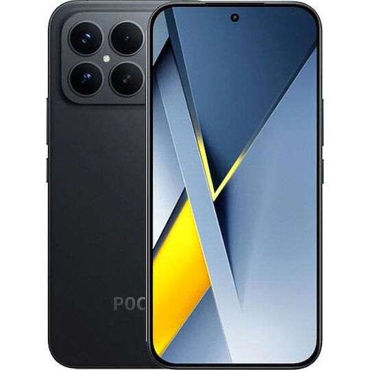 Smartphone Poco F8 Ultra 5G Dual Sim 12GB RAM 256GB Black