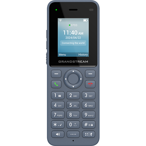 Telefon IP Profesional WP816 Wi-Fi6 Dual Band Baterie 1500mAh Albastru