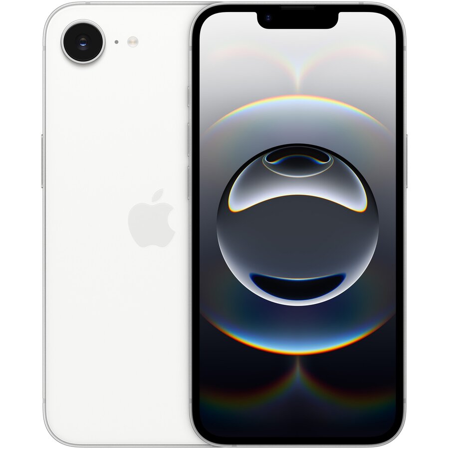 Telefon mobil iPhone 16e 128GB Dual Sim 5G White