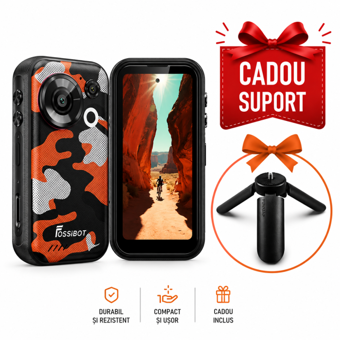 Telefon Mobil FOSSiBOT F116 Pro Portocaliu