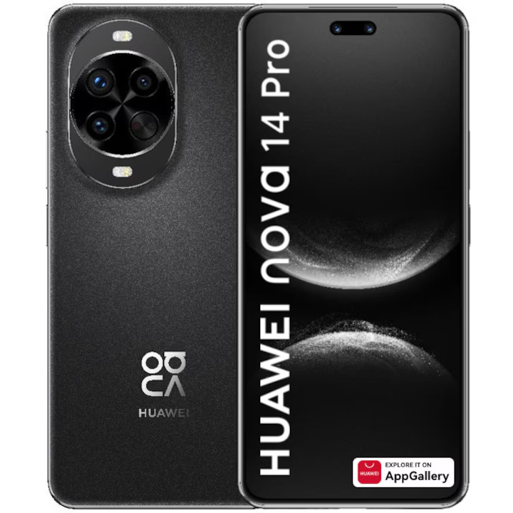 Telefon mobil Nova 14 Pro 512GB 12GB RAM Dual Sim 4G Black