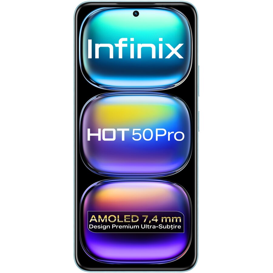Telefon mobil Hot 50 Pro 256GB 8GB RAM Dual Sim 4G Glacier Blue