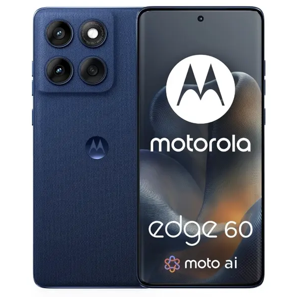 Telefon mobil Moto Edge 60 256GB 8GB RAM Dual Sim 5G Blue