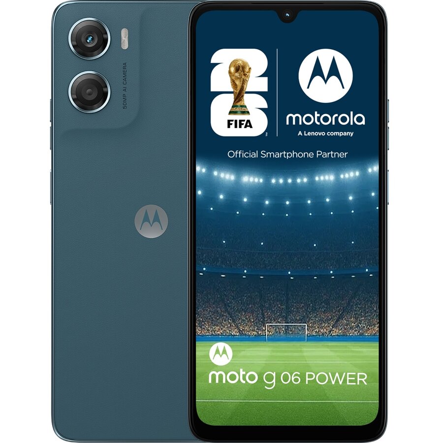 Telefon mobil Moto G06 Power 256GB 4GB RAM Dual Sim 4G Tapestry
