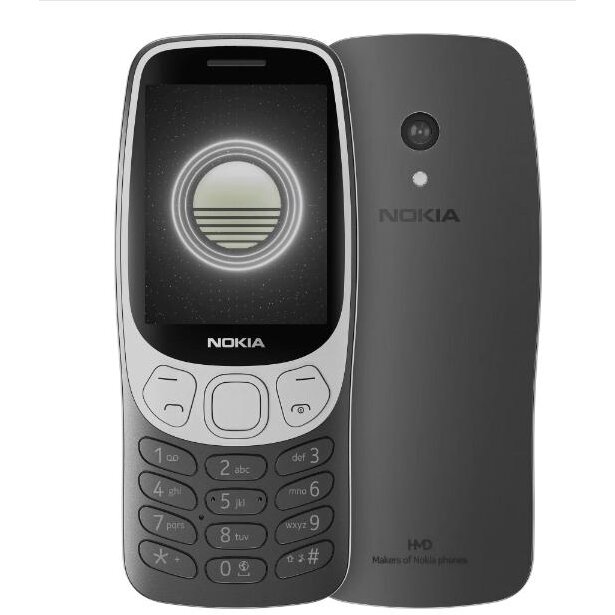 Telefon Mobil 3210 (2024) 4G Dual SIM Ecran TFT 2.4Inch 1450mAh Negru