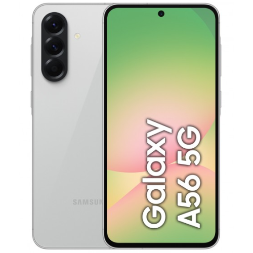 Telefon mobil Galaxy A56 128GB 8GB RAM Dual Sim 5G Light Gray