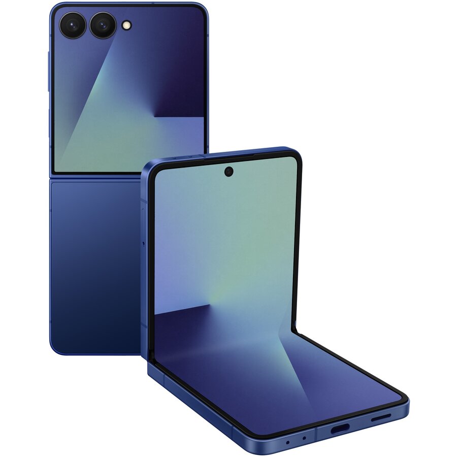 Telefon mobil Galaxy Z Flip7 256GB 12GB RAM Dual Sim 5G Blue Shadow